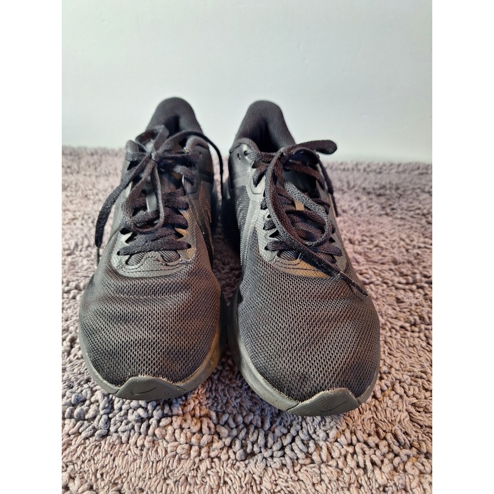 Nike Down‎ Shifter II Sneakers Womans 6 Black Mesh Athletic Athlesier - Picture 2 of 10